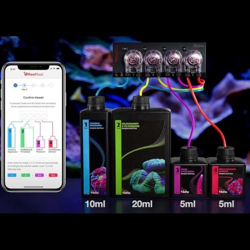 Red Sea Medium (80 Gallon) 4-Part RCP Complete Reef Care Supplement Dosing System for Saltwater Mixed Reef Marine Aquariums for Optimal Coral Growth